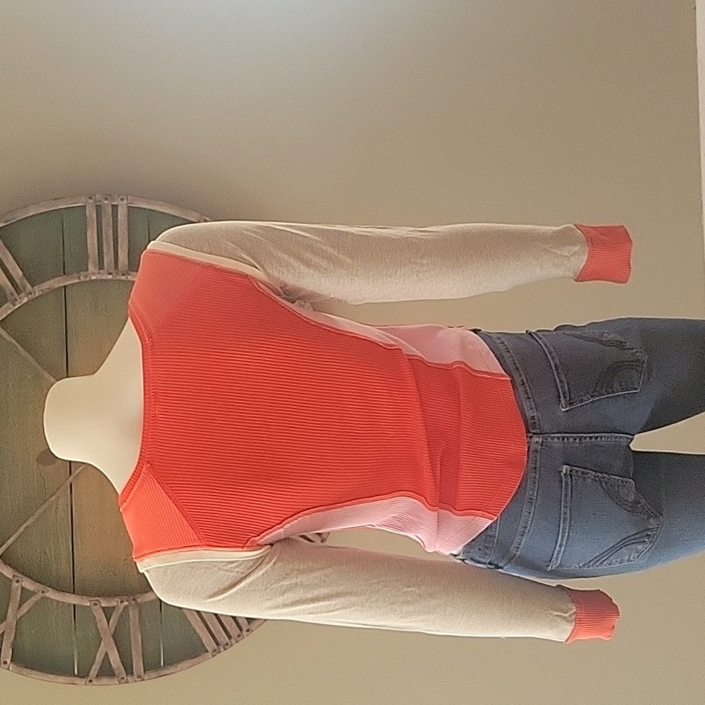 Free People We the Free Fancy That Colorblock Tee - Picture 3 of 8
